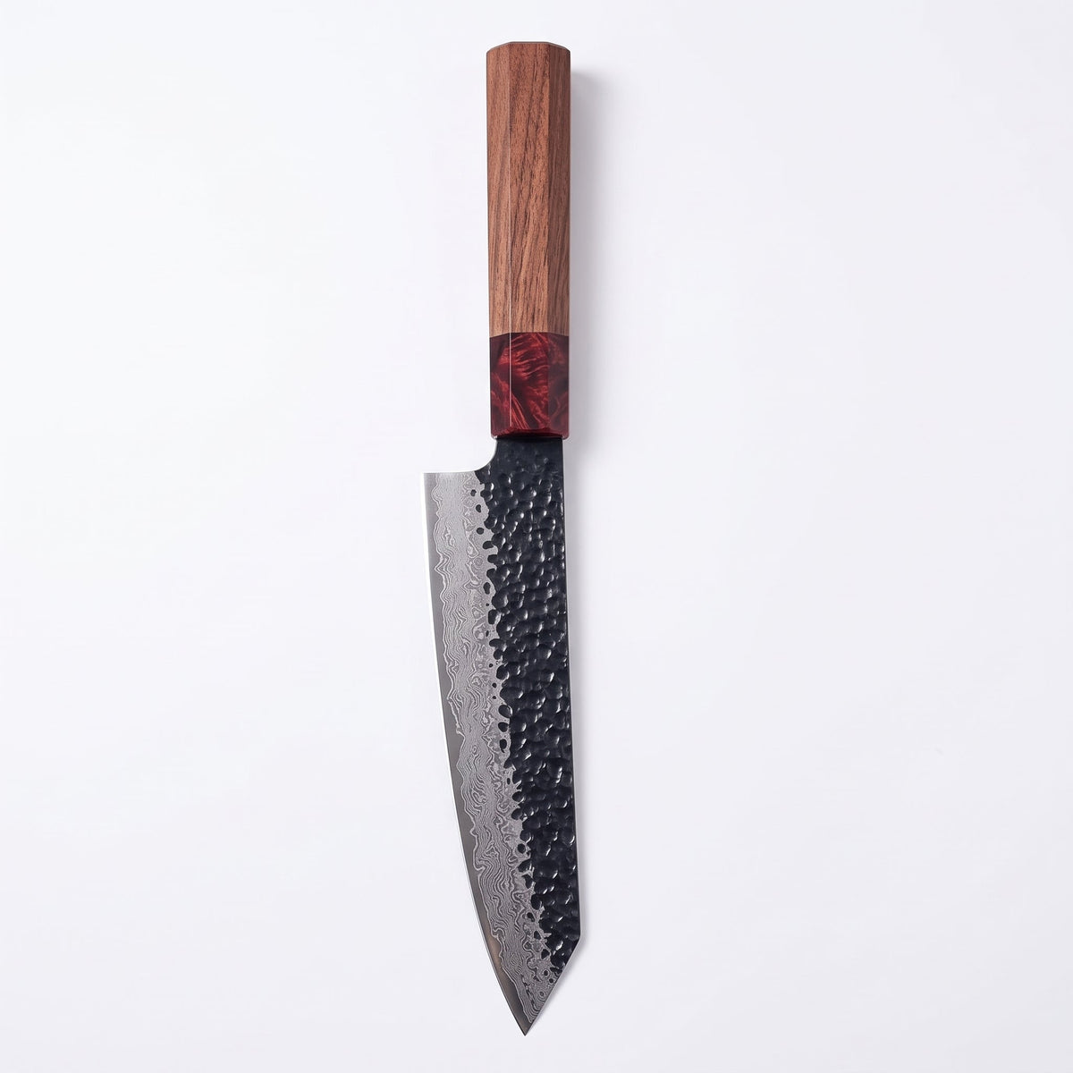 Kuroshio chef knife, ready for slicing
